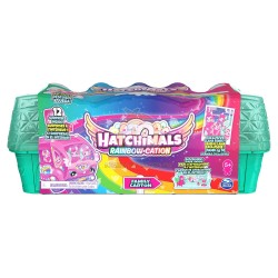Hatchimals CollEGGtibles Rainbow-cation Llama Family Playset