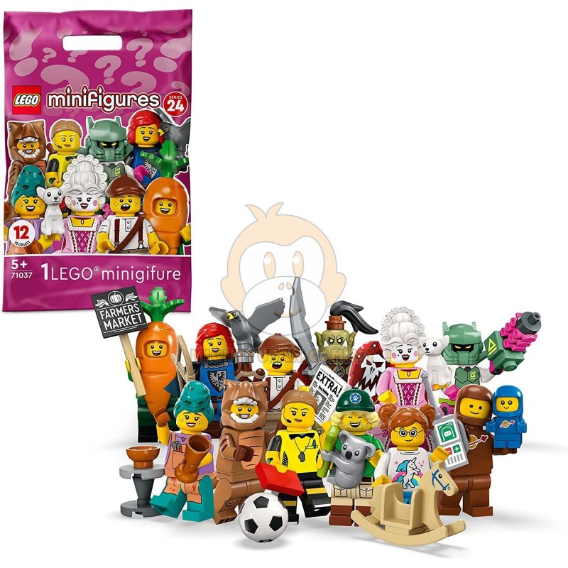 LEGO Collectible Minifigures 71037 Series 24 Complete Set Of 12