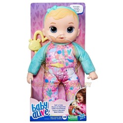 Baby Alive Soft 'n Cute Doll, Blonde Hair, Soft First Baby Doll Toy, Kids 18 Months and Up