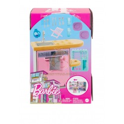 Barbie Furniture and Accessory Pack Dishwasher Theme, Kitchen Chores and Cleaning