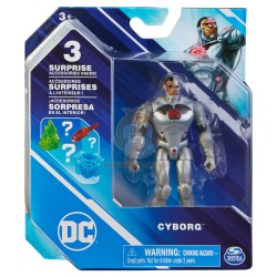 DC Comics 4-Inch Action Figure - Cyborg