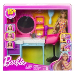 Barbie Totally Hair Playset - Doll Salon