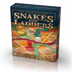 Cardinal Games Traditions Basic Snakes & Ladders Game