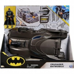 DC Comics Batman Crusader Batmobile with 4-Inch Figure