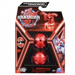 Bakugan Core Bakugan Titanium Dragonoid (Red) Figure