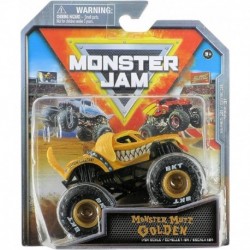 Monster Jam 1:64 Diecast Truck Series 31 Ruff Crowd Monster Mutt Golden