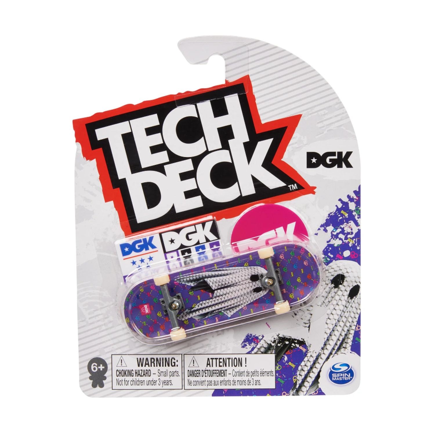 Tech Deck Fingerboard - DGK Black Photo Series - Single pack