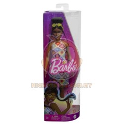 Barbie Fashionistas Doll 210 With Bun And Crochet Halter Dress
