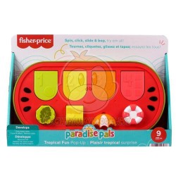 Fisher-Price Paradise Pals Topical Fun Pop-Up Fine Motor Toy For Babies