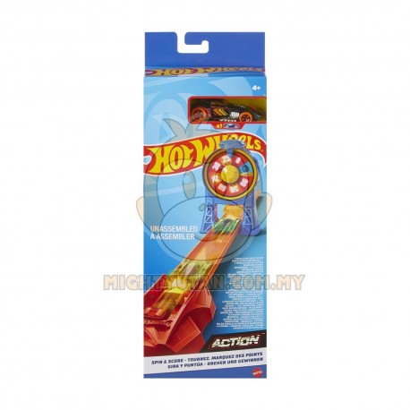 Hot Wheels Action Spin and Score Track Set