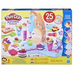 Play Doh Kitchen Creations Twirl & Serve Ice Cream Playset