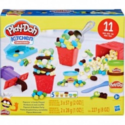 Play Doh Kitchen Creations Popcorn & Candy Playset