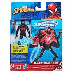 Marvel Spider-Man Aqua Web Warriors 4-Inch Miles Morales