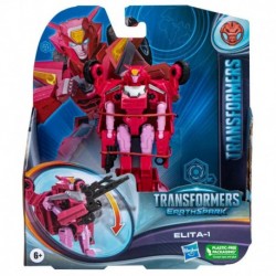 Transformers Toys EarthSpark Warrior Class Elita-1 Action Figure
