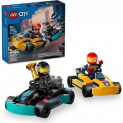LEGO City 60400 Go Karts and Race Drivers