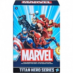 Marvel Titan Hero Series Action Figure Multipack, 6 Action Figures, 12-Inch Toys, Inspired Comics, for Kids Ages 4 and Up