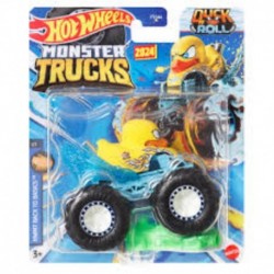 Hot Wheels Monster Trucks 1:64 Scale HWMT Back To Basics - Duck N Roll