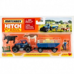 Matchbox Hitch And Haul MBX Farm Life - Dirtstroyer/MBX Farm Trailer