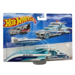 Hot Wheels Super Rigs Sea-Nic Route Set with Car Super Rig