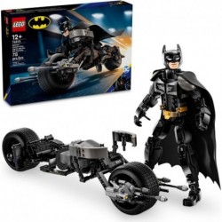 LEGO Super Heroes 76273 Batman Construction Figure and the Bat-Pod Bike