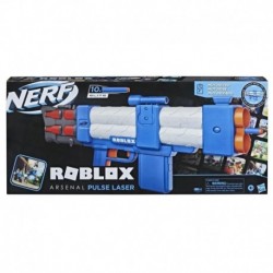 Nerf Roblox Arsenal: Pulse Laser Motorized Dart Blaster, 10 Nerf Darts, Clip