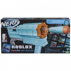Nerf Roblox SharkBite: Web Launcher Rocker Blaster, Includes Code to Redeem Exclusive Virtual Item