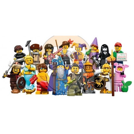 LEGO Collectible Minifigures 71007 Series 12 Complete Set of 16