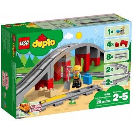 LEGO Duplo 10872 Train Bridge and Tracks