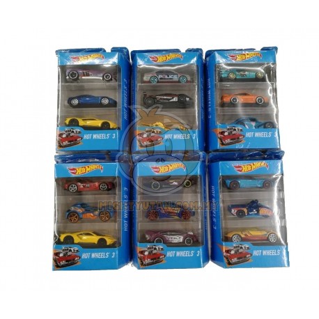 Hot Wheels 3 Car Pack