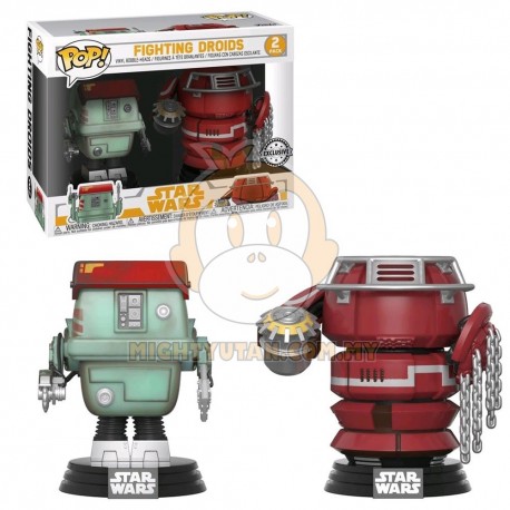 Funko Pop! Star Wars: Solo - Fighting Droids - 2Pk (Exclusive)