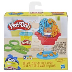 Play Doh Mini Classics Crazy Cuts Barbershop Toy with 2 Non-Toxic Colors