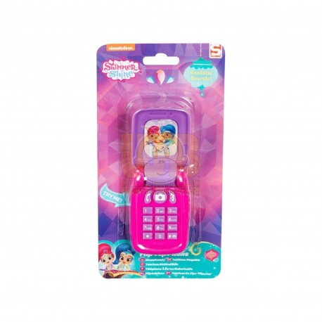 Shimmer and Shine Flip Top Phone ( NO SOUND/NO BATTERY) NON RETURNABLE