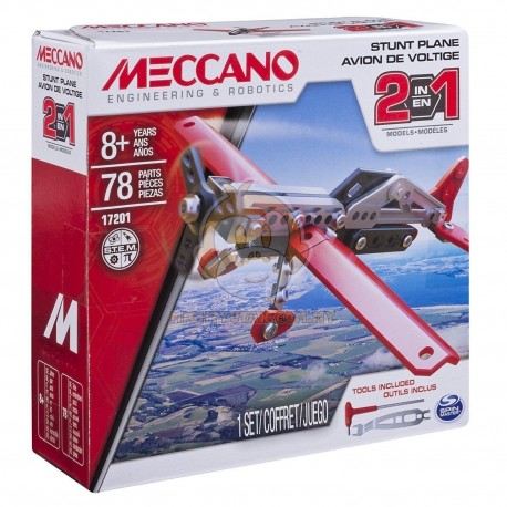 Meccano 2-in-1 Model - Stunt Plane