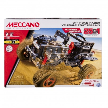 Meccano 25 Models Set 4x4 Off-Road Truck