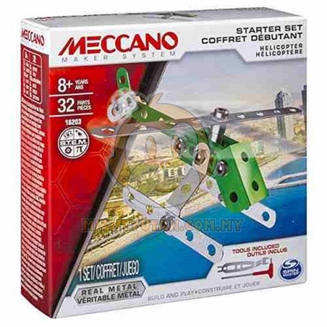 Meccano Starter Set Vehicles - Helicopter