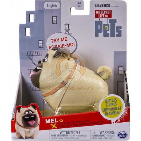 The Secret Life of Pets Walking Talking Pets Asst(English sound chip) - Mel