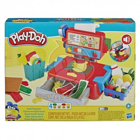 Play-Doh Cash Register Toy with 4 Non-Toxic Play-Doh Colors