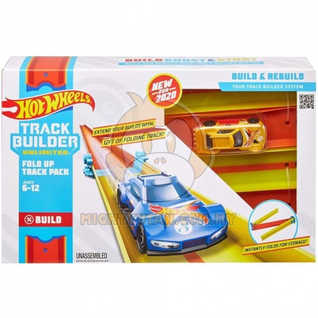 Hot Wheels Track Builder Unlimited Fold Up Track Pack