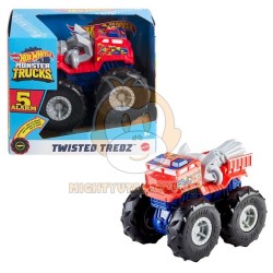 Hot Wheels Monster Trucks Twisted Tredz 5 Alarm Vehicle