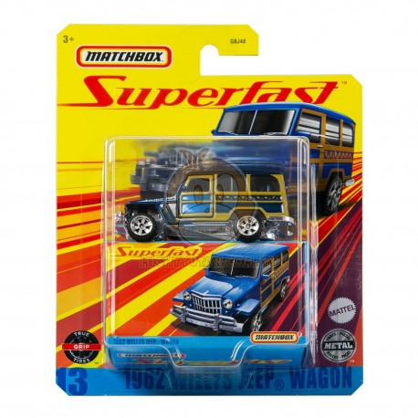 Matchbox Superfast 1962 Willys Jeep Wagon