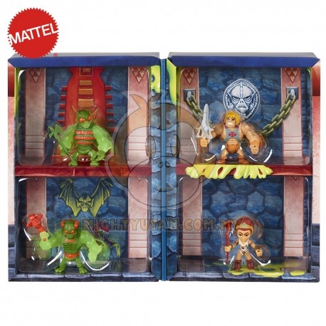 Masters of the Universe Eternia Minis Multipack 3-in, Set of 4 MOTU Characters