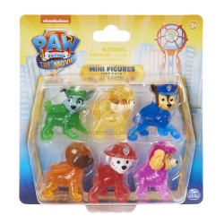 Paw Patrol Movie Mini Figure 6 Pack Gift Pack