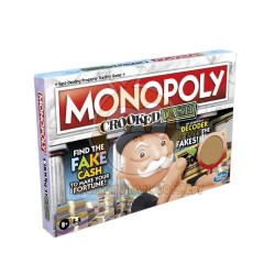 Monopoly Crooked Cash Board Game For Families and Kids