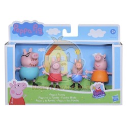 Peppa Pig Peppa's Adventures Peppa's Family Figure 4-Pack