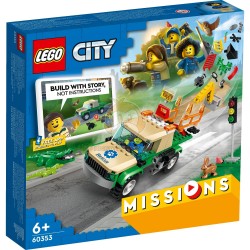 LEGO City Missions 60353 Wild Animal Rescue Missions