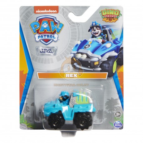 Paw Patrol Die Cast Vehicle Dino Pups Rex