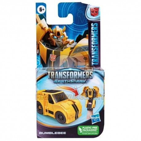 Transformers Toys EarthSpark Tacticon Bumblebee Action Figure