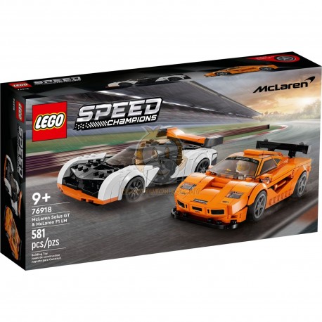 LEGO Speed Champions 76918 McLaren Solus GT & McLaren F1 LM