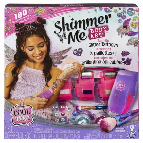 Cool Maker Shimmer Me Body Art