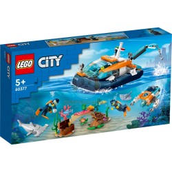 LEGO City 60377 Explorer Diving Boat